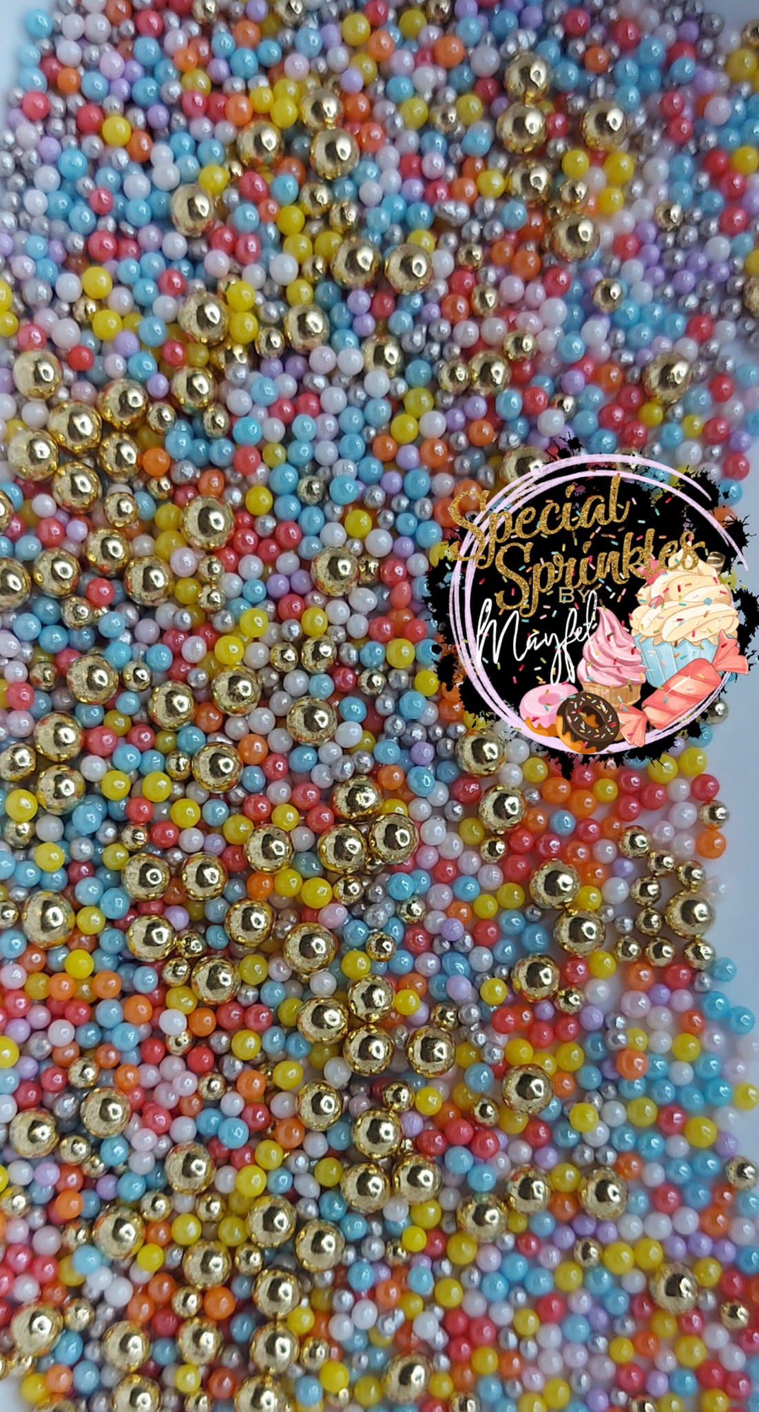 Non pareils de colores y oro