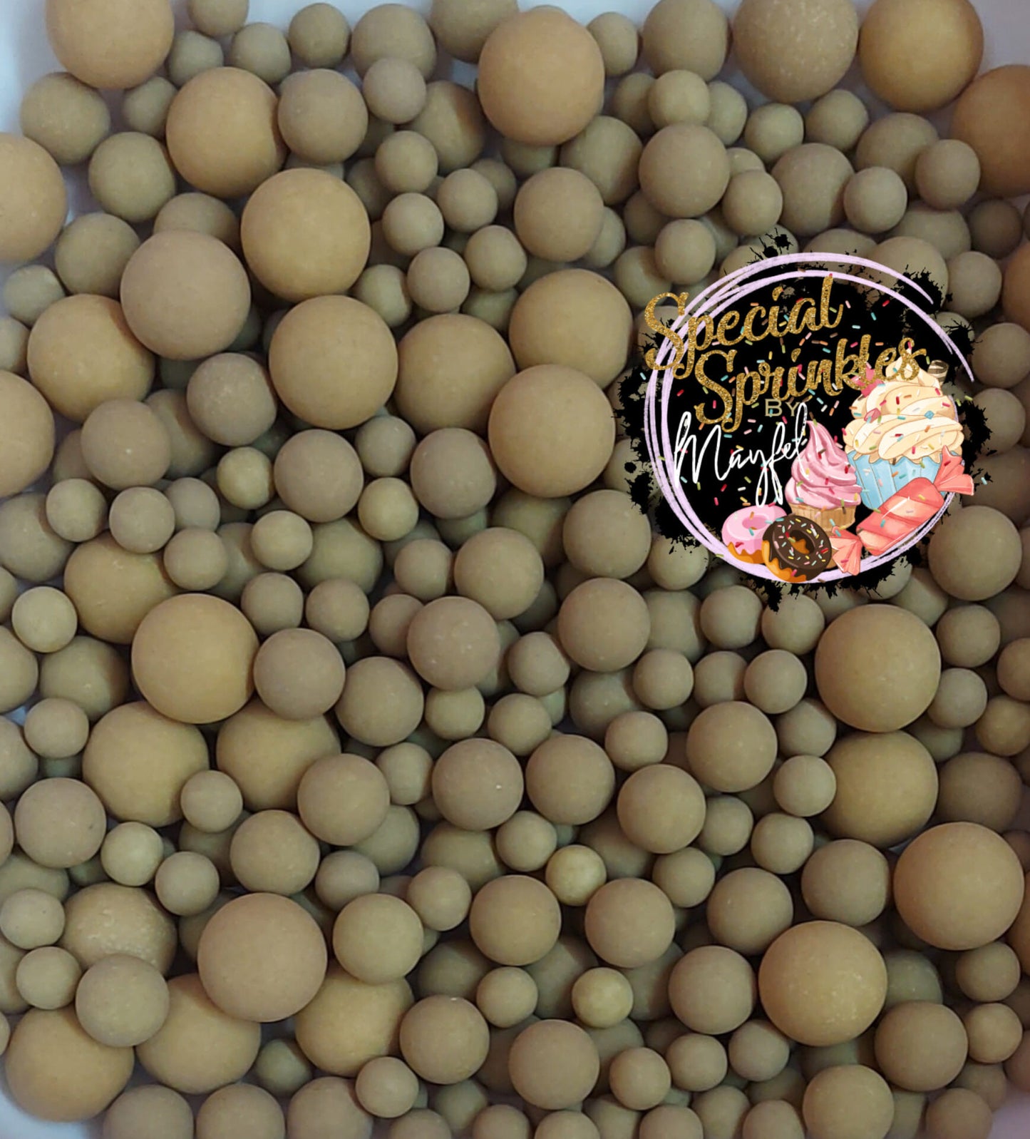 Perlas matte Mocca