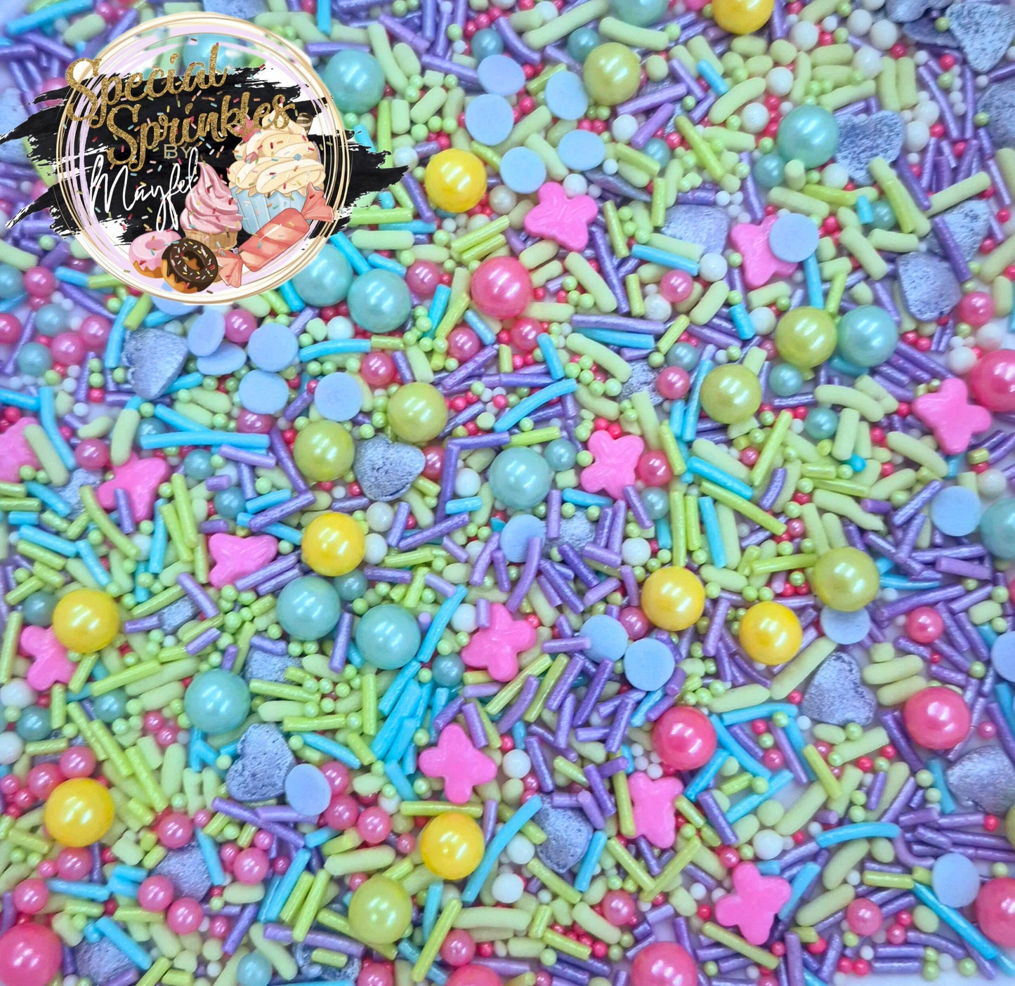 Sprinkles mariposas y corazones 🌸