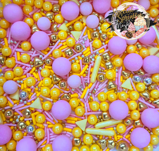 Sprinkles rosa y amarillo 💛 🩷