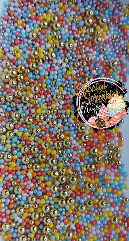 Non pareils de colores y oro