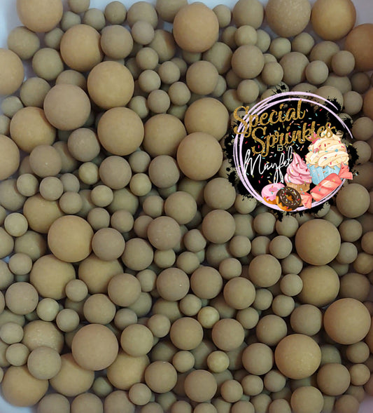 Perlas matte Mocca
