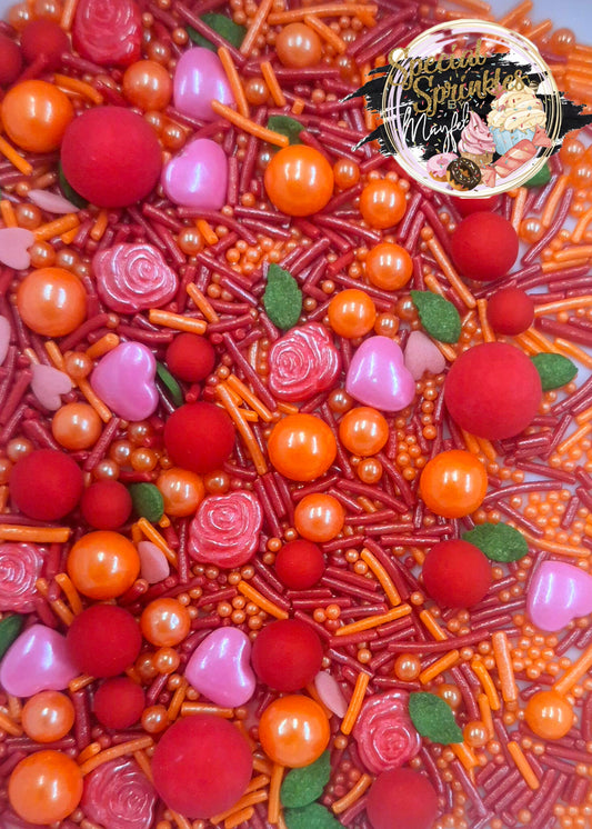 Sprinkles Rosas rojas y corazones 🌹🩷