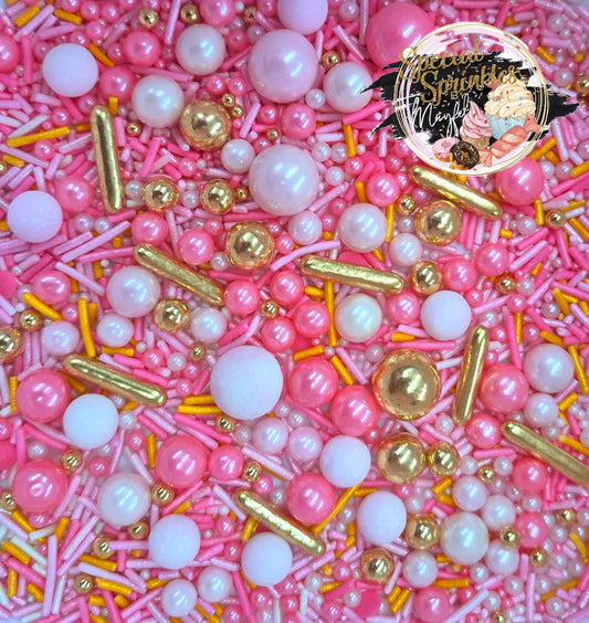 Sprinkles tonos rosados