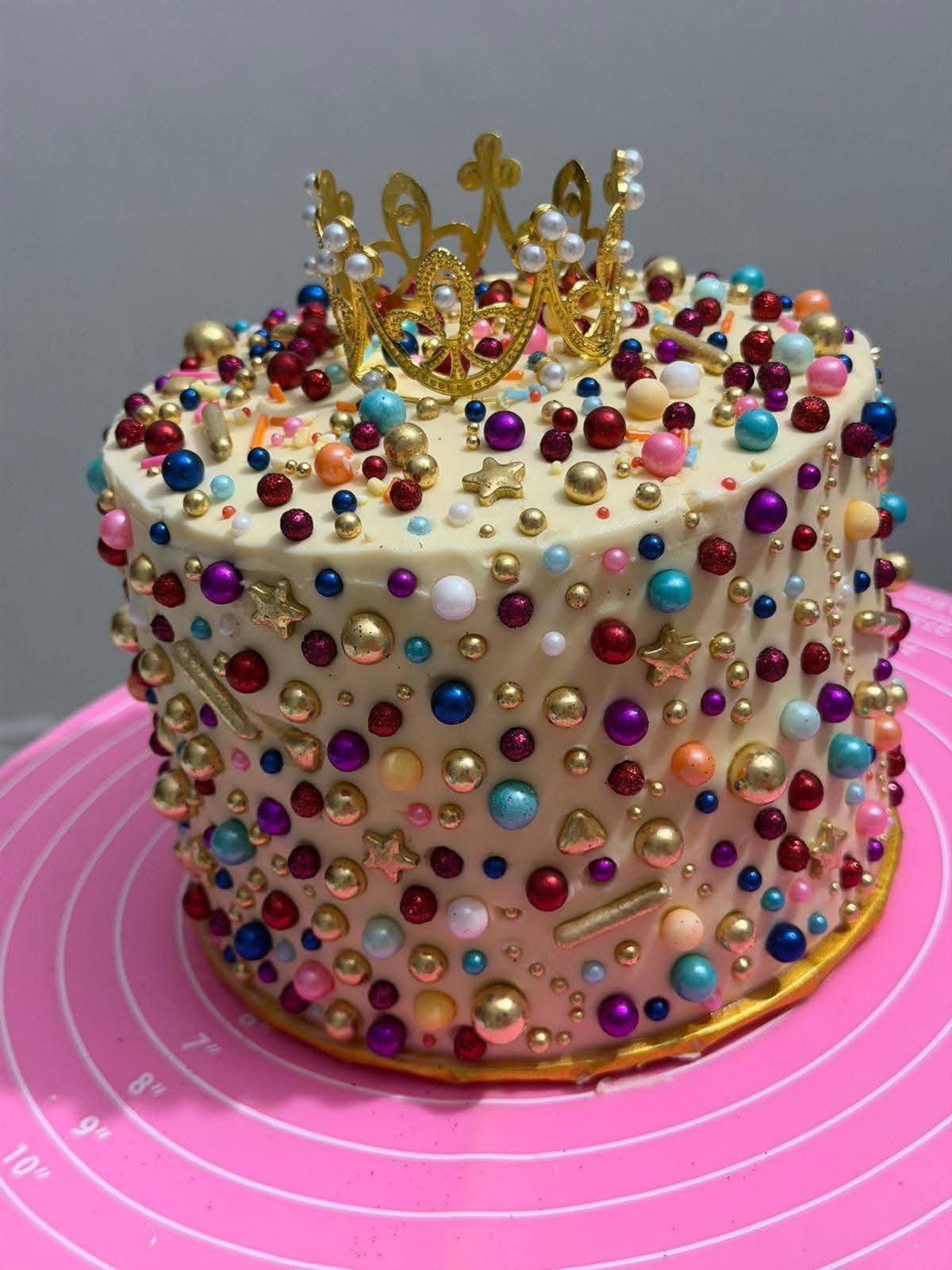 Sprinkles de colores con estrellas