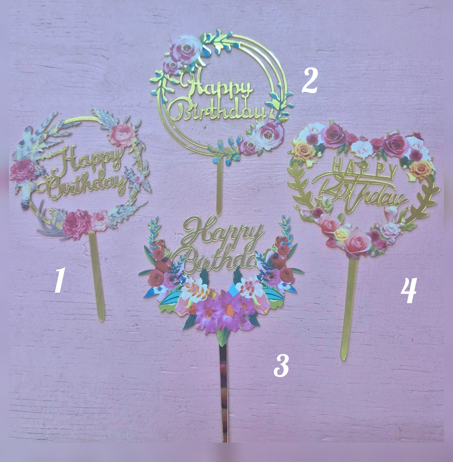 Cake toppers