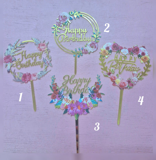 Cake toppers