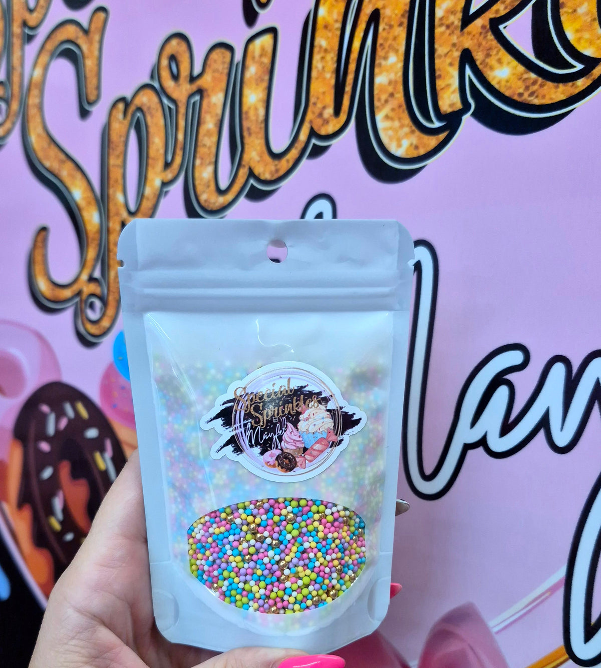 Non pareils tonos brillantes y oro