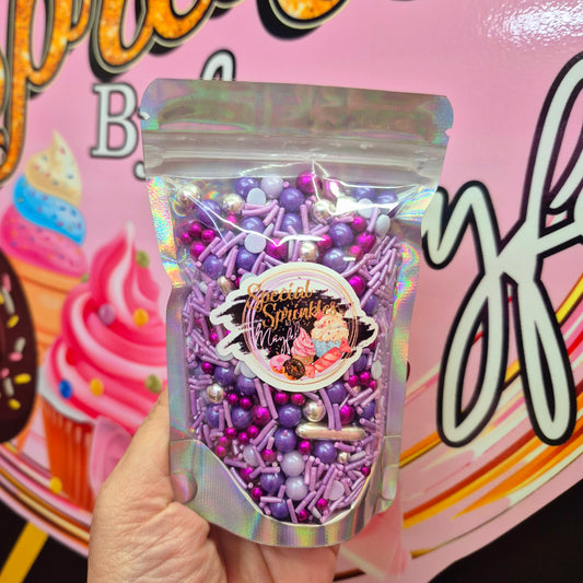 Sprinkles tonos violetas